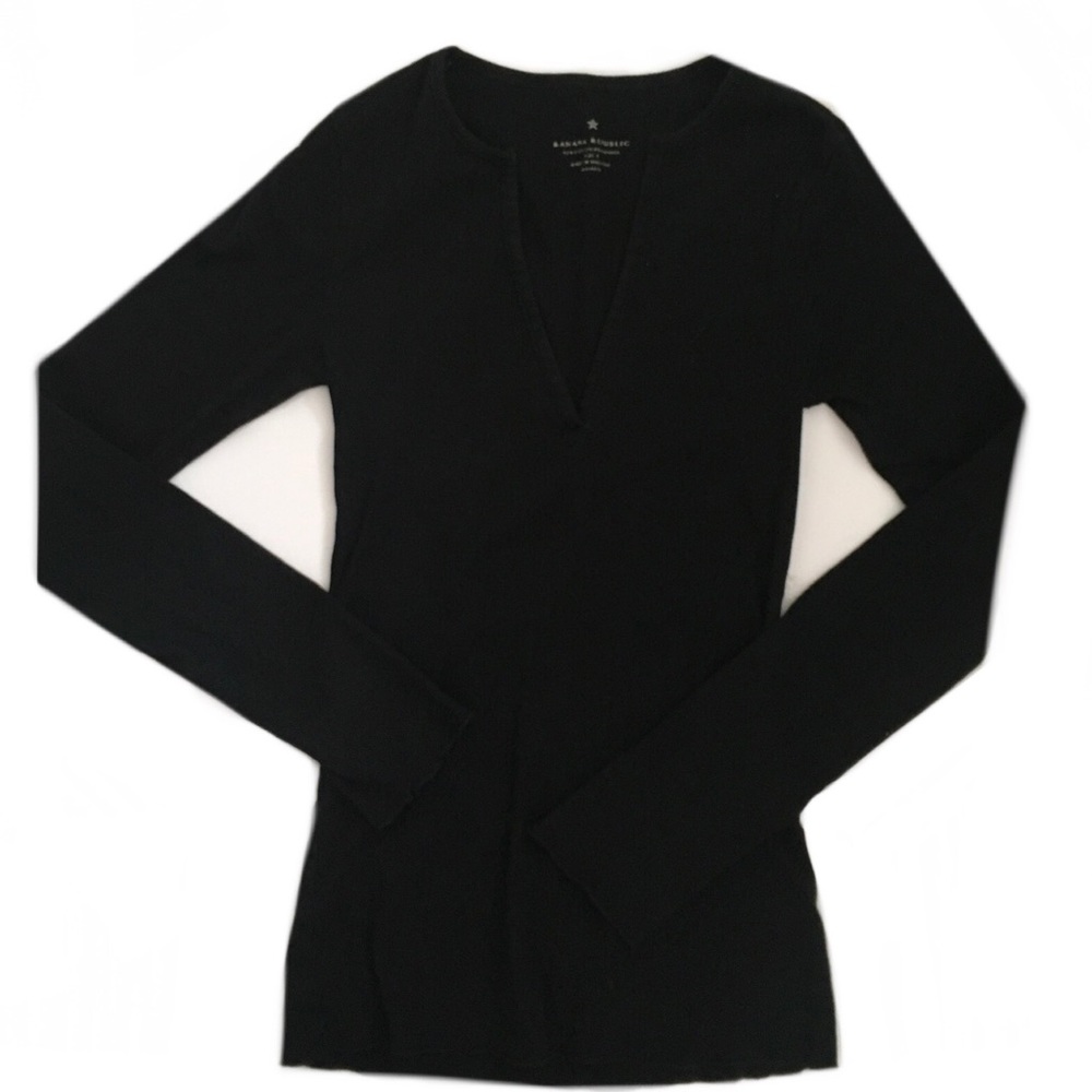 Banana Republic V-Neck Top Size Small
